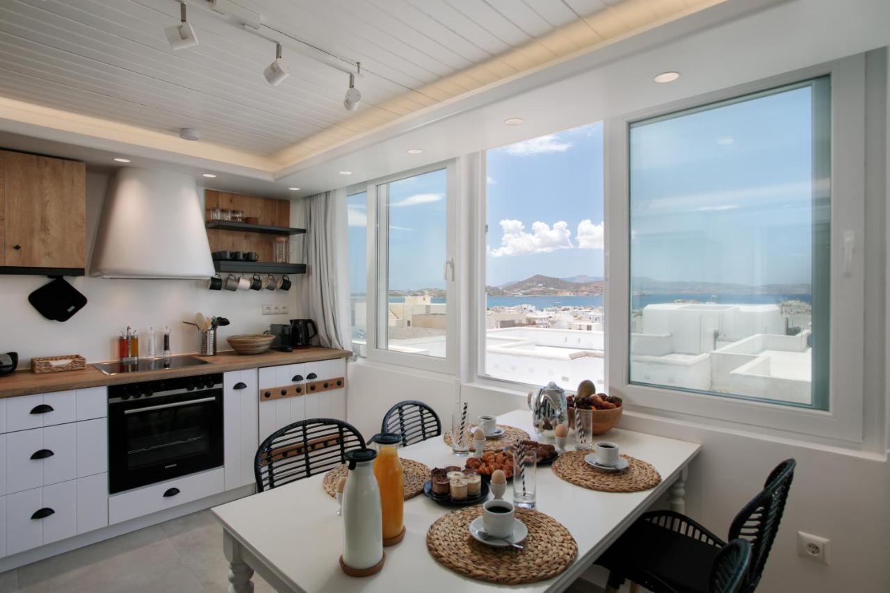 Manda Luxury Apartments Naxos City Экстерьер фото